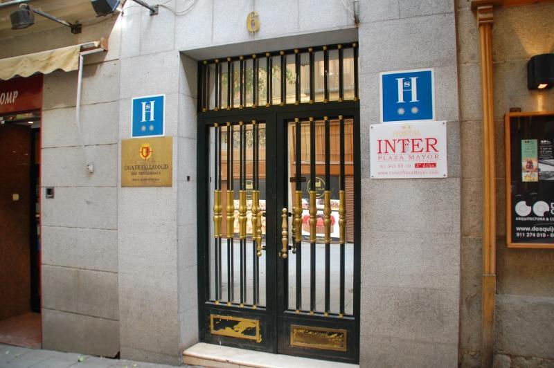 Hostal Inter Plaza Mayor Auto Check In Madrid Exteriér fotografie