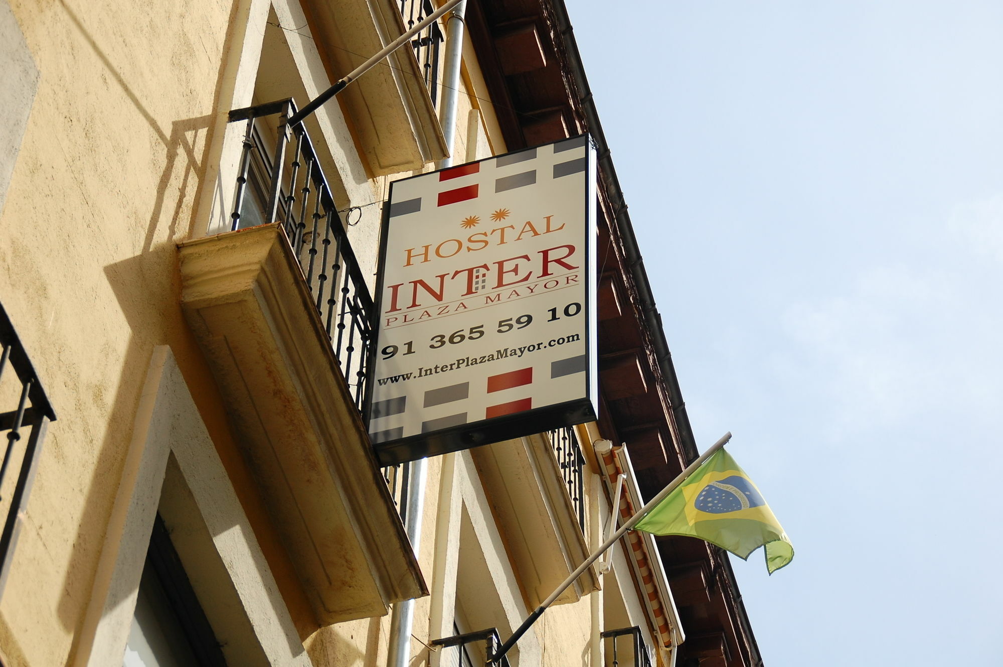 Hostal Inter Plaza Mayor Auto Check In Madrid Exteriér fotografie